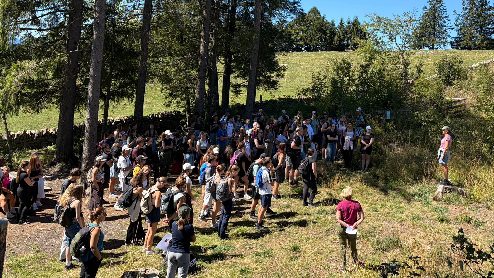 120 étudiant-es de la HEP à Mont-Soleil